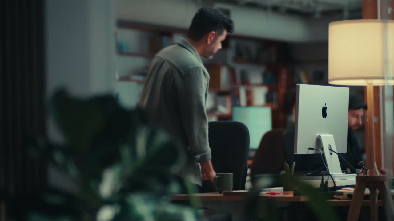 Poster frame from the Grok Bot launch film